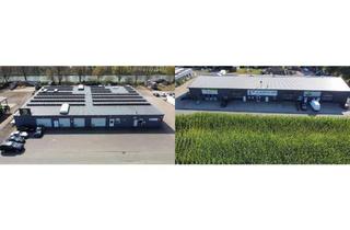 Gewerbeimmobilie kaufen in Am Spitzenend 67-71, 32479 Hille, 2 Gewerbeimmobilien plus Bauland 9-10 Einheiten 150.000,-€ Einnahmen p.a.