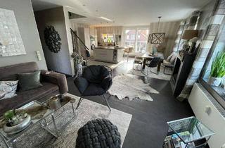 Immobilie mieten in 30827 Garbsen, Moderne Maisonette-Wohnung mit zwei Balkonen und Kamin in Garbsen