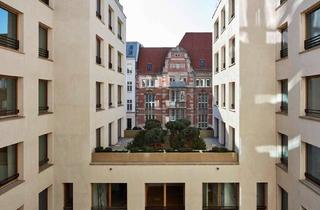 Immobilie mieten in Französische Straße 56-60, 10117 Mitte, Möbliertes Luxus-Apartment mit Südbalkon im Palais Varnhagen in Berlin Mitte