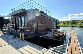 Haus kaufen in 02943 Klitten, Abtauchen vom Alltag - Hausboot am Bärwalder See zu verkaufen!