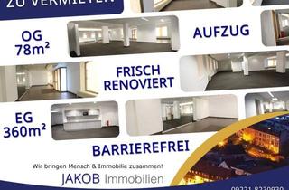 Gewerbeimmobilie mieten in 95326 Kulmbach, Ihre Praxis oder Kanzlei? Am Eingang zur neuen Mitte der Stadt!