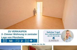 Wohnung kaufen in 75175 Oststadt, Renovierungswillige aufgepasst! 2-Zi-Whg in zentraler Lage mit EBK zu verkaufen!