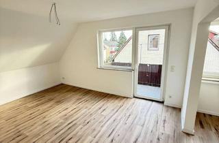 Wohnung mieten in 31655 Stadthagen, Erstbezug nach Kernsanierung 4-Zimmer-DG mit Fußbodenheizung & Balkon in ruhiger Lage von Stadthagen
