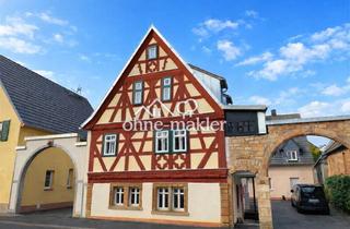 Haus mieten in 63762 Großostheim, Historisches Fachwerkhaus von 1719 - hochwertig saniert, Wintergarten & Sonnenhaus-Energie
