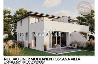 Villa kaufen in 22117 Hamburg, NEUBAU EINER MODERNEN TOSCANA VILLA
