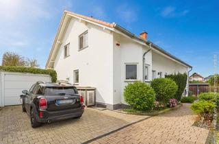Doppelhaushälfte kaufen in 64331 Weiterstadt, Exklusive Doppelhaushälfte mit 696 m² Traumgarten – Braunshardt