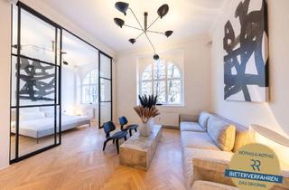 Anlageobjekt in 80801 Schwabing-West, Beste Lage in Schwabing - exklusive, kernsanierte 2-Zi.-Altbauwhg. mit Deckenhöhen bis zu 3,8 m