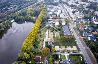 Gewerbeimmobilie kaufen in Margaretenaue 10, 13127 Französisch Buchholz, Baugrundstück am Wasser in Berlin-Pankow – 4.750 m² mit Baurecht (§34) Wohnen/Gewerbe