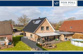 Einfamilienhaus kaufen in 26629 Großefehn, Modernes Einfamilienhaus im Grünen – Südterrasse mit Weitblick & Platz für die Familie