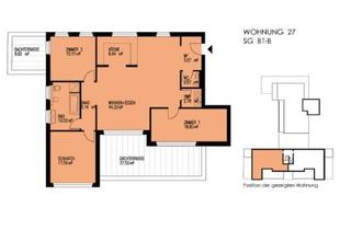 Penthouse kaufen in Papenkamp 8-10, 24114 Südfriedhof, Exklusives Penthouse mit 4 Zimmern und Dachterrasse in Kiel-Südfriedhof