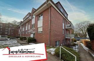 Wohnung kaufen in 22559 Rissen, gemütliche 3 Zi. DG-Wohnung in Hamburg Rissen: 74 m² mit Südwest-Loggia & Garage in familiärer Lage