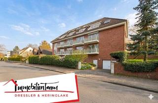 Wohnung kaufen in 22559 Rissen, gemütliche 3 Zi. DG-Wohnung in Hamburg Rissen: 74 m² mit Südwest-Loggia & Garage in familiärer Lage