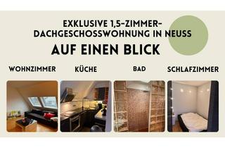 Wohnung mieten in Weingartstraße 33, 41464 Neuss, Charmantes 1,5-Zimmer Apartment im 2. OG in Neuss