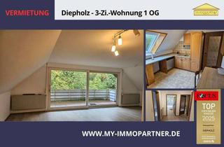 Wohnung mieten in 49356 Diepholz, 3 Zi Wohnung DH-St. Hülfe - im 1 OG mit Garage