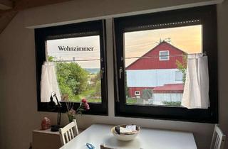 Wohnung mieten in 72539 Pfronstetten, für eine Person geeignet, Nicht Raucher/-in, 2-Zimmer Dachgeschosswohnung in Pfronstetten