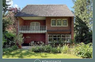 Einfamilienhaus kaufen in 47800 Bockum, KR-Bockum: Anheimelndes freistehendes Einfamilienhaus + 3 Garagen auf XXL-Grundstück (Baugrundstück)