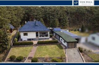 Einfamilienhaus kaufen in 15754 Heidesee, Gepflegtes Einfamilienhaus am Waldrand mit Einliegerwohnung, Ausbaureserve und großem Garten in Seen