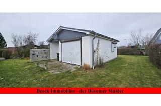 Haus kaufen in Zum Wasserkoog 21, 25761 Warwerort, Büsum/Warwerort: Kleines Ferienhaus am Nordseedeich auf Eigenland!