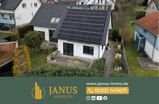 Doppelhaushälfte kaufen in 32105 Bad Salzuflen, KfW-70 Zweifamilienhaus mit versetzten Doppelhaushälften | Energieeffizienzklasse B