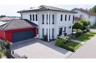 Haus kaufen in 94491 Hengersberg, Elegantes Wohnen zwischen Natur und Stadt – Haus mit Pool und Panoramablick