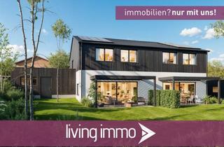 Doppelhaushälfte kaufen in 94547 Iggensbach, Neubau-Doppelhaushälfte in ökologischer Holzbauweise, Doppelgarage und PV-Anlage – Effizienzhaus 40