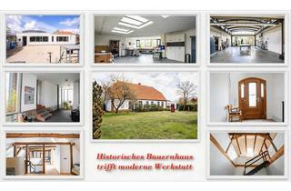 Anlageobjekt in 19374 Grebbin, Wohnen und Arbeiten in Mecklenburg - ein Standort für Atelier, Galerie, Büro- und Onlinevertrieb