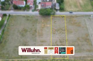 Grundstück zu kaufen in 04523 Kitzen, Letzte Gelegenheit in Pegau – 1.100 m² Grundstück in ruhiger Siedlungslage mit Feldblick