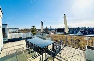 Immobilie mieten in Am Kesselhaus 18, 80999 Allach-Untermenzing, Einziehen und wohlfühlen: möbliertes Penthouse mit großer Terrasse