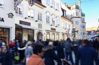 Gewerbeimmobilie mieten in Fischerstraße 21, 87435 Kempten, 1A-Lage in der Fußgängerzone von Kempten (Allgäu) zur Vermietung – 22 m Schaufensterfront!