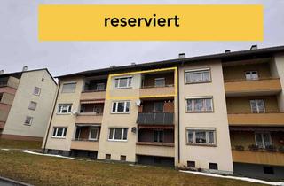 Wohnung kaufen in Marienbader Weg, 95615 Marktredwitz, Schnäppchenwohnung mit Balkon - ungeräumt !