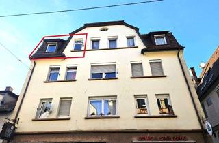 Wohnung kaufen in Großglocknerstraße 23, 70327 Untertürkheim, Freie 3-Zi.-DG-Wohnung in zentraler Lage in S-Untertürkheim mit gepl. energetischer Sanierung!