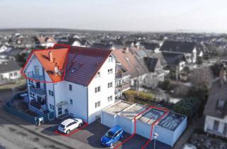 Wohnung kaufen in 64850 Schaafheim, DIETZ: Lichtdurchflutete 4,5 Zimmer-Maisonette große Dachloggia - Galerie - Garage - Stellplatz