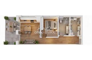 Wohnung mieten in 71546 Aspach, Exklusive Neubauwohnung: Hochwertige 2 Zimmer mit Einbauküche in einem nachhaltigen Holzhaus