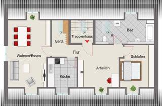 Wohnung mieten in 93051 Kumpfmühl-Ziegetsdorf-Neuprüll, Helle 3-Zimmer-Wohnung mit außergewöhnlichem Charme - Domblick, Ruhe & Gartenanteil