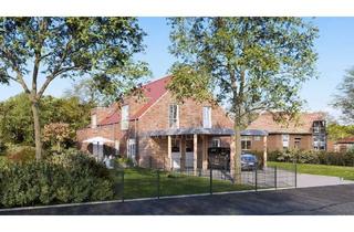 Doppelhaushälfte kaufen in 26826 Weener, Stilvolle Neubau-Doppelhaushälfte in ruhiger Wohnlage von Weener-Tichelwarf!