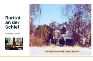 Haus kaufen in Geeler Weg, 24864 Brodersby, Großzügiges Landhaus mit unverbautem Blick zum Wasser