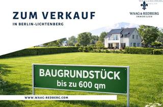 Grundstück zu kaufen in 13053 Alt-Hohenschönhausen, Attraktive Baugrundstücke in Berlin‑Hohenschönhausen – seltene Chance in zentraler Lage