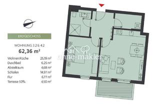 Wohnung mieten in Straße Am Berg 19f, 18182 Bentwisch, 2 Zimmer Wohnung im EG mit Terrasse und Garten -Barrierefrei- im Bergquartier Bentwisch