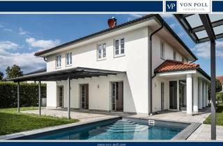 Villa kaufen in 94060 Pocking, Mediterrane Villa mit Außen-Pool, Fitness-Pavillon und Doppelgarage