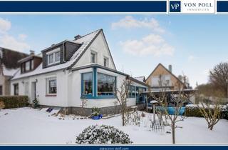 Doppelhaushälfte kaufen in 24146 Kiel, Durchdacht saniert, naturnah gelegen - Doppelhaushälfte mit pflegeleichtem Grundstück am Wellsee