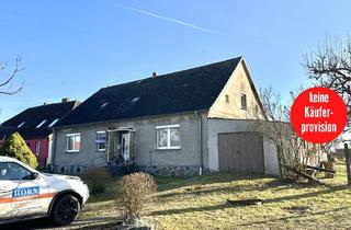 Einfamilienhaus kaufen in 17337 Uckerland, HORN IMMOBILIEN + freistehendes Einfamilienhaus mit Nebengebäude und schönem Grundstück, ruhige Lage