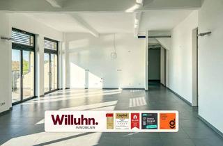 Haus kaufen in 06774 Muldestausee, Muldestausee - Investment-Highlight im Altwerk Pouch: Loft mit Seeblick und sofortigem Vermietungspotenzial