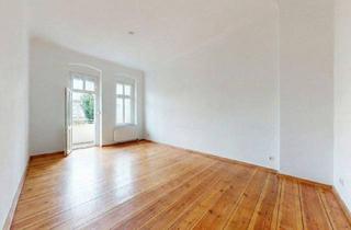 Wohnung kaufen in 12489 Berlin, Berlin - Wohnen mit Balkon und Garten in Berlin-Adlershof - bezugsfreie 3-Zimmer-Wohnung im gepflegten Altbau