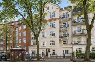 Wohnung kaufen in Falkenried 71, 20251 Hoheluft-Ost, Provisionsfrei – Charmante 3-Zimmer-Wohnung mit Kachelofen & Balkon in gefragter Lage