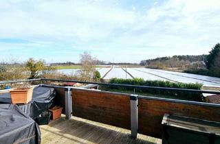 Wohnung kaufen in 76764 Rheinzabern, Wohnen mit Weitblick – Großzügige 3-Zimmer-Dachgeschosswohnung mit Balkonterrasse