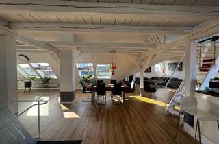 Penthouse mieten in 76135 Weststadt, Großzügiges, lichtdurchflutetes Loft / Penthouse in Altbau mit Dachterrasse in Karlsruhe Weststadt