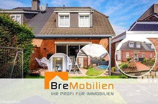Doppelhaushälfte kaufen in 28876 Oyten, Attraktive Doppelhaushälfte in Oyten mit Garage und kleinem Pool