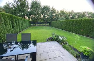 Doppelhaushälfte kaufen in 12307 Lichtenrade, Dachterasse mit Blick ins Naturschutzgebiet: moderne 5-Zimmer Doppelhaushälfte