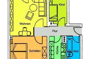 Wohnung mieten in 01738 Dorfhain, Hübsche Wohnung mit schönem Balkon in grüner und ländlicher Umgebung