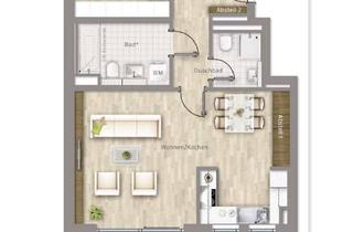 Wohnung mieten in 85540 Haar, Exklusive 3-Zimmer-Gartenwohnung am Riemer Park – Möbliert & Barrierefrei